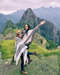 Wanderer in Machu Picchu