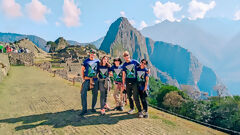 Wanderer in Machu Picchu