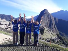 Ankunft in Machu Picchu